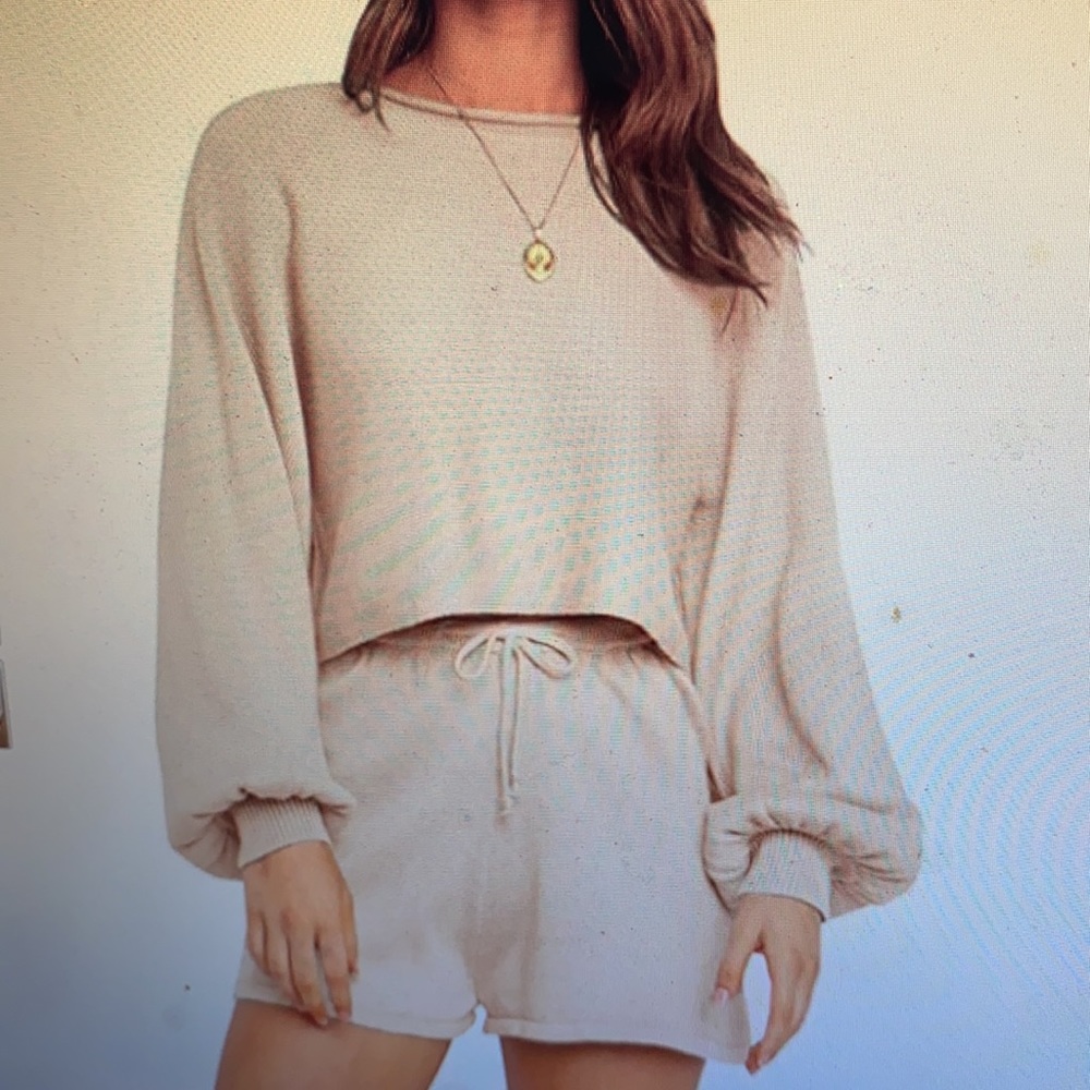 Two piece loungewear set